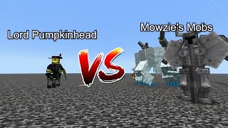 Lord Pumpkinhead vs Mowzie's Mobs  Minecraft  Mob Battle