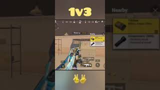 1v3 in hackersbgmi #bgmi #pubgmobile #tjs #shorts #tamil