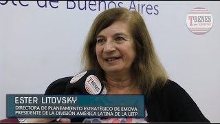 Reportaje a Ester Litovsky de Emova y la UITP - Emitido el 19-06-2024.