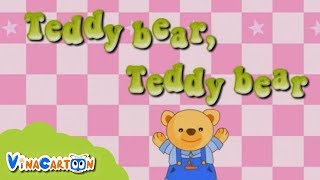 Những Bài Hát Tiếng Anh Bé Yêu Thích - Teddy Bear, Teddy Bear | Nhạc Thiếu Nhi Tiếng Anh Vui Nhộn