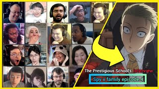 Reaction Mashup: SPY x FAMILY Episode 4 | Anime reaction mashup