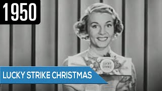 Lucky Strike Christmas Commercial (1950)