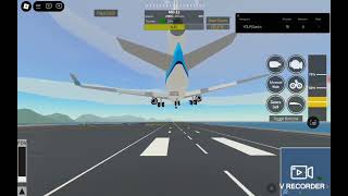 Ptfs(roblox)buttering a KLM MD-11(i overshot the runaway)