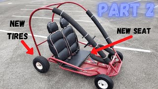 2 Seater go kart restoration Part 2