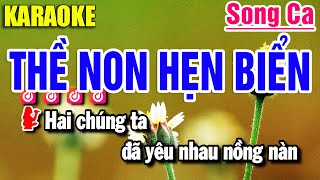 Karaoke Thề Non Hẹn Biển Nhạc Sống Song Ca | Yến Như