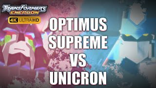 Optimus Supreme Defeats Unicron || Transformers: Energon