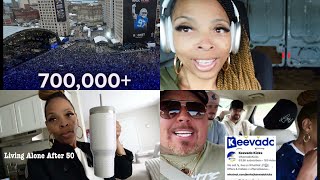 Weekly Vlog~NFL Draft Detroit~Uber Chronicles~white van mystery#livingaloneafter50#nfldraft2024