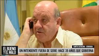 Un Intendente fuera de serie: Hace 39 años gobierna, ni él ni los concejales cobran un sueldo