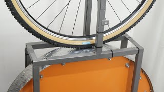 Rene Herse Hurricane Ridge TC Rolling Resistance Test (spin up video)