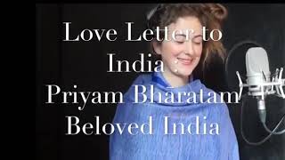 Proud to be an Indian In Spain,  this lady sings this song in the morning in a Radio Station. Listen