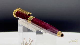 Mont Blanc Noblesse lacquer 18250 red marbled