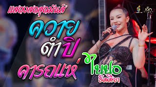 สุดมันส์!! ควายตำปิ / คารถแห่ แสดงสด ใบปอ รัตติยา ล่าสุด