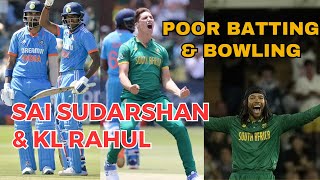 Sai Sudarshan & Kl Rahul only positives | IND lost 2nd ODI match