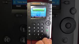 RingCentral Intercom feature