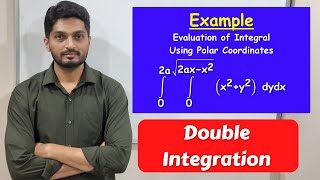 Evaluation of Integral Using Polar Coordinates | L44 |TYBSc Maths| Double Integration@ranjankhatu