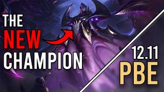 TRYING THE NEW LEAGUE OF LEGENDS CHAMPION - BEL'VETH | OUT ON  PBE