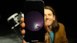 How to Capture Orion Nebula with an iPhone and a Telescope