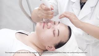 V-Shaping face treatment video