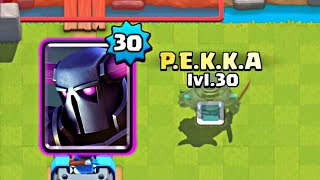 CAN LVL 30 PEKKA THREE CROWN LVL 2 KING TOWER?