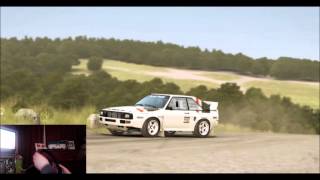 Dirt Rally Germany/ Audi Quattro/ Logitech G29 Gameplay