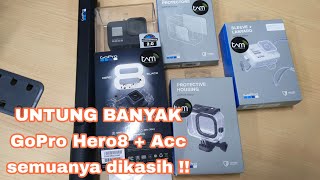 Gopro hero 8 bekas MURAH untuk Motovlog