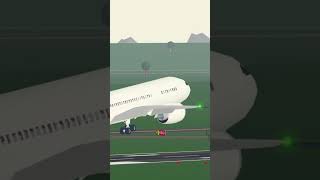 BEAUTIFUL Qantas 787 Takeoff in PTFS #fypシ #planes #ptfs #gaming #pilottrainingflightsimulator