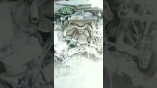 2010 Land Rover Range Motor damage accident#nasautoblackmechanic