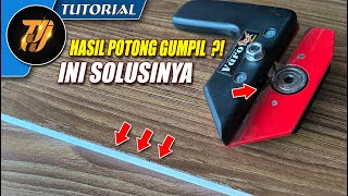 Cara memperbaiki alat potong HPL hasil gumpil / Varotex V3