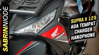 Honda Supra X 125 Quantum Matte Black 2020 Hitam Doff