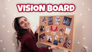 НАПРАВИХ СИ VISION BOARD/ КАРТА НА МЕЧТИТЕ | Предизвикателство месец ЯНУАРИ