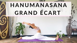 Yoga vinyasa hanumanasana grand écart