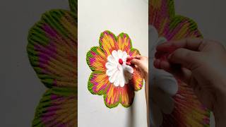 Ganesh chaturthi rangoli #viral #beautiful #video#shorts  #youtubeshorts