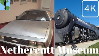 [4K] Nethercutt Museum, Bledsoe St, Sylmar, CA, LA , 2023 Walking Tour 🎧 Binaural Sound