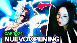 REACCIÓN ONE PIECE cap 1074☠️EL FIN DE LA PELEA - REACCIÓN al NUEVO OPENING- Holisofi