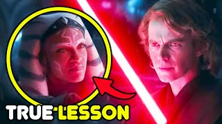 What Anakin's Final Lesson To Ahsoka Really Is - Theory