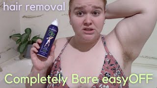 I tried Completely Bare "easyOFF" Foaming Hair Removal Spray | Product Test