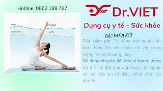 GIỚI THIỆU SẢN PHẨM CÂN PHÂN TÍCH SỨC KHOẺ THÔNG MINH ĐO THÀNH PHẦN CƠ THỂ JUMPER JPD-BFS700A