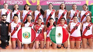 PERU VS MEXICO EN VIVO - PANAMERICANO DE VOLEY FEMENINO U23