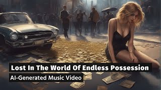 Lost In The World Of Endless Possession (AI-Generated Music Video)