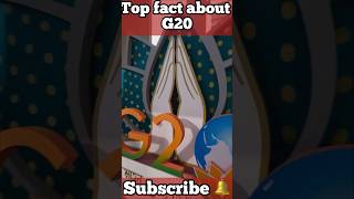 Top fact about G20 which you should know😰| SUBSCRIBE 🔔 #fact #facts #funfacts #g20 #g20summit