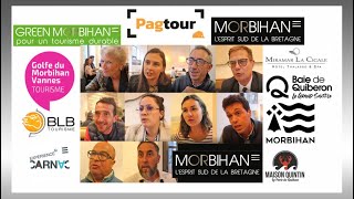 Présentation pro du Morbihan (avec Atout France). PAGtour y était.