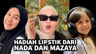 Live Tugba, Lipstik hadiah dari Mazaya dan Nada