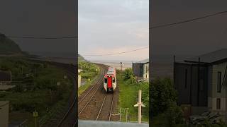 Class 197 passing ferryside #railway #trainspotting #train #shorts