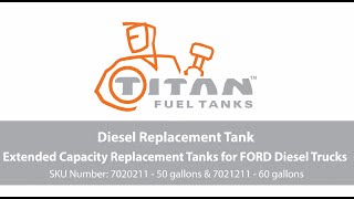 Quick Installation tips for the 7021211 and 7020211 tanks for the '11-'16 Ford Crew Cab, Short Bed.