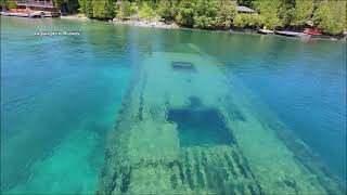 Croazieră la Tobermory (Ontario, Canada)