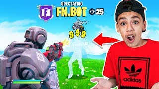 Spectating AI BOTS in Fortnite