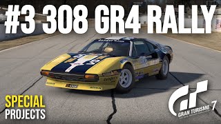 GT7 | #3 Ferrari 308 GTB Group 4 Rally Car Build Tutorial | Special Projects