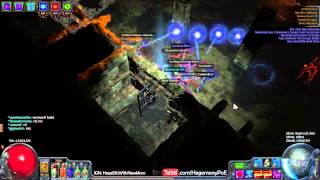 Path of Exile Act 4: EBMoM Ball Lightning vs Double Megaera!