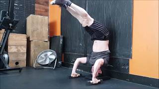 One Month on Headstand Pikes