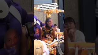 Chinese Man Wears Kobe Bryant CRASH COSTUME To Comic Convention! *TRIGGER WARNING* #reaction